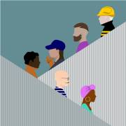 Escalator People (Claire Huntley) - Muzeo.com