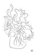 Flower Bouquet White (1x Studio II) - Muzeo.com