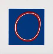Red Circle on Blue (Alex Dunn) - Muzeo.com