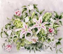 Still life with Lilies (Alison Cooper) - Muzeo.com