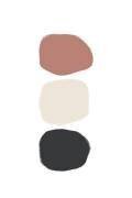 Three Stones - Coloured (Anastasia Sawall) - Muzeo.com