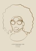 Woman face with glasses (Anastasiya) - Muzeo.com