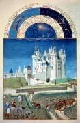The month of September from The Very Rich Hours of Duke of Berry (Brothers Limbourg) - Muzeo.com