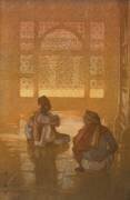 A Window in Fatehpur-Sikri (Hiroshi Yoshida) - Muzeo.com