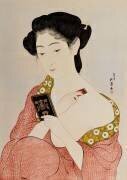 A Woman in Underclothes (Goyo Hashigushi) - Muzeo.com