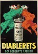 Advertising poster for the aperitif Diablerets (Jean D'Ylen) - Muzeo.com