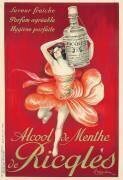 Alcool de Menthe de Ricqlès (Leonetto Cappiello) - Muzeo.com