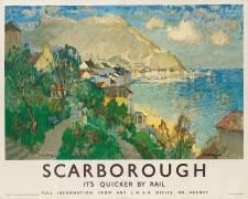 An advertising poster for Scarborough (Konstantin Ivanovich Gorbatov) - Muzeo.com