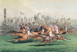 Arrivée à Longchamp (anonymous) - Muzeo.com