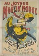 Au Joyeux Moulin rouge. Paris qui danse (anonymous) - Muzeo.com