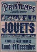 Au Printemps : Exposition annuelle de jouets et articles pour étrennes (Jules Chéret) - Muzeo.com