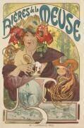 Bières de la Meuse (Alfons Mucha) - Muzeo.com