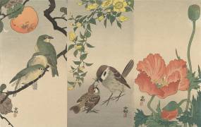 Birds and Plants (Ohara Koson) - Muzeo.com