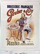 Brasserie française Gruber & Cie. Melun (Seine & Marne) (Firmin Bouisset) - Muzeo.com