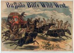 Buffalo Bill's Wild West : l'attaque de la diligence (anonymous) - Muzeo.com