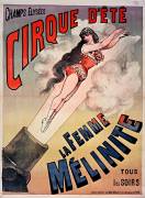 Champs Elysées. Cirque d'Eté. La femme Mélinite tous les soirs (anonymous) - Muzeo.com