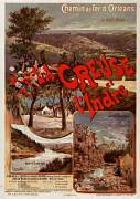 Chemin de fer d'Orléans : La Creuse et l'Indre (Hugo d'Alesi) - Muzeo.com