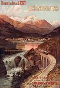 Chemins de fer de l'Est : Haute Engadine (Hugo d'Alesi) - Muzeo.com