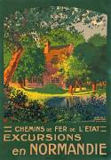 Chemins de Fer de l'État - Excursions en Normandie (Henri de Renaucourt) - Muzeo.com