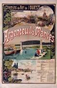 Chemins de fer de l'Ouest. Argenteuil à Mantes (Gustave Fraipont) - Muzeo.com