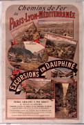 Chemins de fer de Paris-Lyon-Méditerranée. Excursions en Dauphiné (Hugo d'Alesi) - Muzeo.com