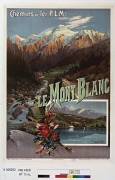 Chemins de fer P. L. M. Le Mont Blanc (Hugo d'Alesi) - Muzeo.com