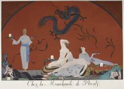Chez la Marchande de Pasots (George Barbier) - Muzeo.com