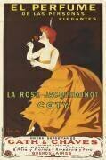Coty - La Rose Jacqueminot (Leonetto Cappiello) - Muzeo.com