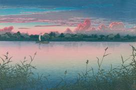 Early Autumn in Urayasu (Hasui Kawase) - Muzeo.com