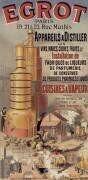 Egrot, appareils à distiller (Jules Chéret) - Muzeo.com