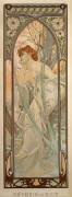 Evening Reverie (Alfons Mucha) - Muzeo.com