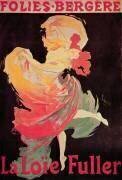 Folies Bergère. La Loïe Fuller (Jules Chéret) - Muzeo.com