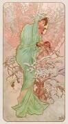 Four Seasons: Winter (Alfons Mucha) - Muzeo.com