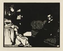 Getting Ready for a Visit (Félix Vallotton) - Muzeo.com