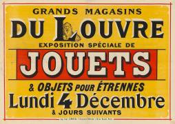 Grands magasins du Louvre, exposition spéciale de Jouets (Jules Chéret) - Muzeo.com