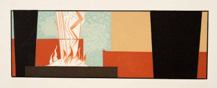 Graphic illustration from Prométhée Enchaîné by Aeschylus (François-Louis Schmied) - Muzeo.com