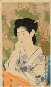 Hot Spring Hotel (Onsen yado) Taisho era, July 1920 (Goyo Hashigushi) - Muzeo.com