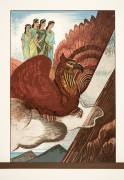 Illustration from Prométhée Enchaîné by Aeschylus (François-Louis Schmied) - Muzeo.com