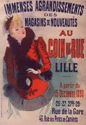 Immenses agrandissements des magasins de nouveautés (Jules Chéret) - Muzeo.com