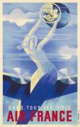 In all skies, Air France (Roger de Valerio) - Muzeo.com