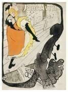 [Jane Avril au Jardin de Paris]. Jane Avril, Jardin de Paris (Henri de Toulouse-Lautrec) - Muzeo.com