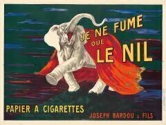 Je ne fume que le Nil (Leonetto Cappiello) - Muzeo.com