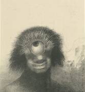 Le polype difforme flottait sur les rivages, sorte de cyclope souriant et hideux (Odilon Redon) - Muzeo.com
