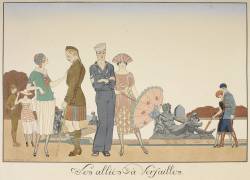 Les alliés à Versailles (George Barbier) - Muzeo.com