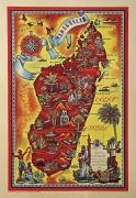 Madagaskar, Bilderkarte (Maurice Tranchant de Lunel) - Muzeo.com