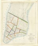 Map of the City of New York [as far north as East 53rd Street] (William Hooker) - Muzeo.com