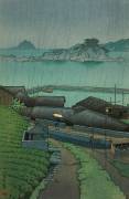Mirozu, Wakayama Prefecture (Mirozu (Wakayama ken)) (Hasui Kawase) - Muzeo.com