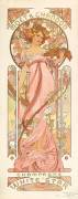 Moët & Chandon : Champagne White Star (Alfons Mucha) - Muzeo.com