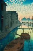 Morning on the Daikon Wharf (Hasui Kawase) - Muzeo.com