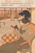 New Years Wishes for 1897 from Octave Uzanne (Georges de Feure) - Muzeo.com